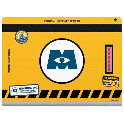 Disney Monsters Inc. Scream Canister Surface Book 2 13.5in Skin